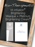 Bio-Therapeutic bt-infusion® Brightening Masque + Platinum Brightening Cream®
